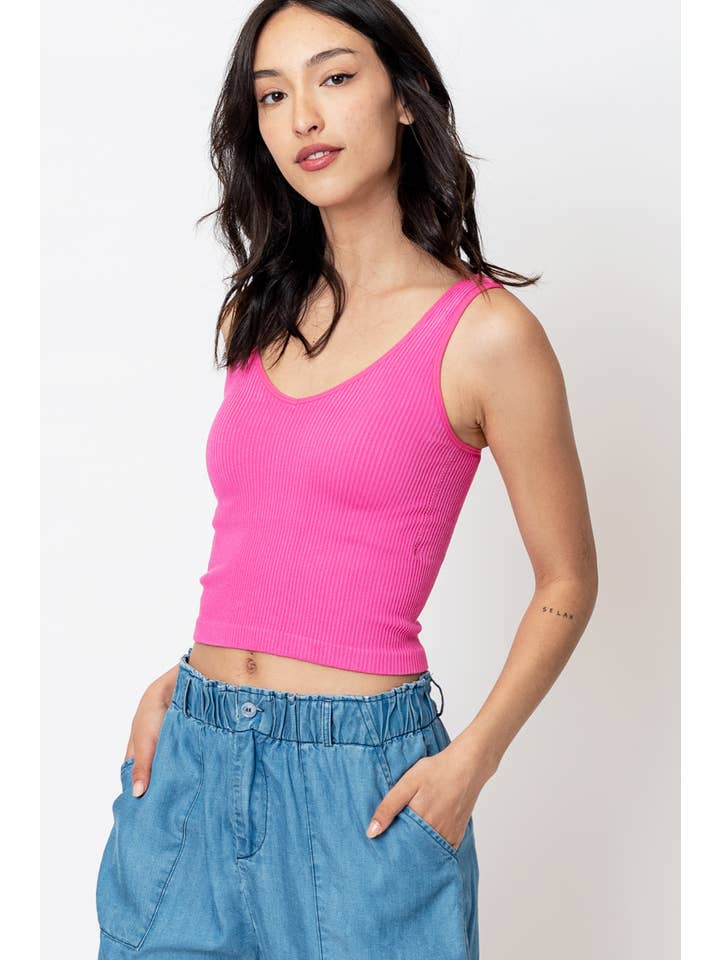 En Crème - Wholesale Tank Top - Women's - Padded Bra Top Tank Top9