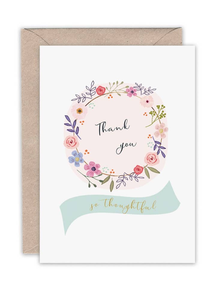 THANK YOU CARD for wholesale by Emma Bryan Design