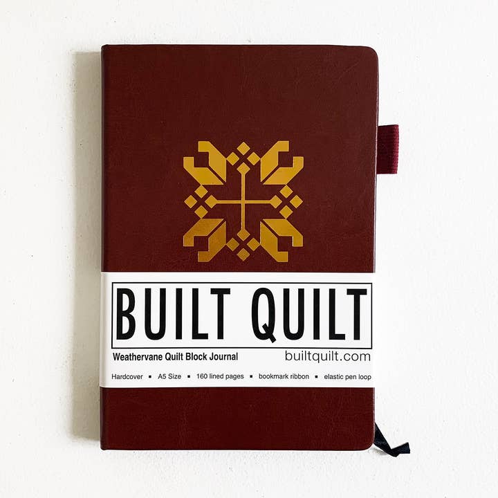 Weathervane Quilt Motif Journal/Notitieboek voor wholesale door Built Quilt