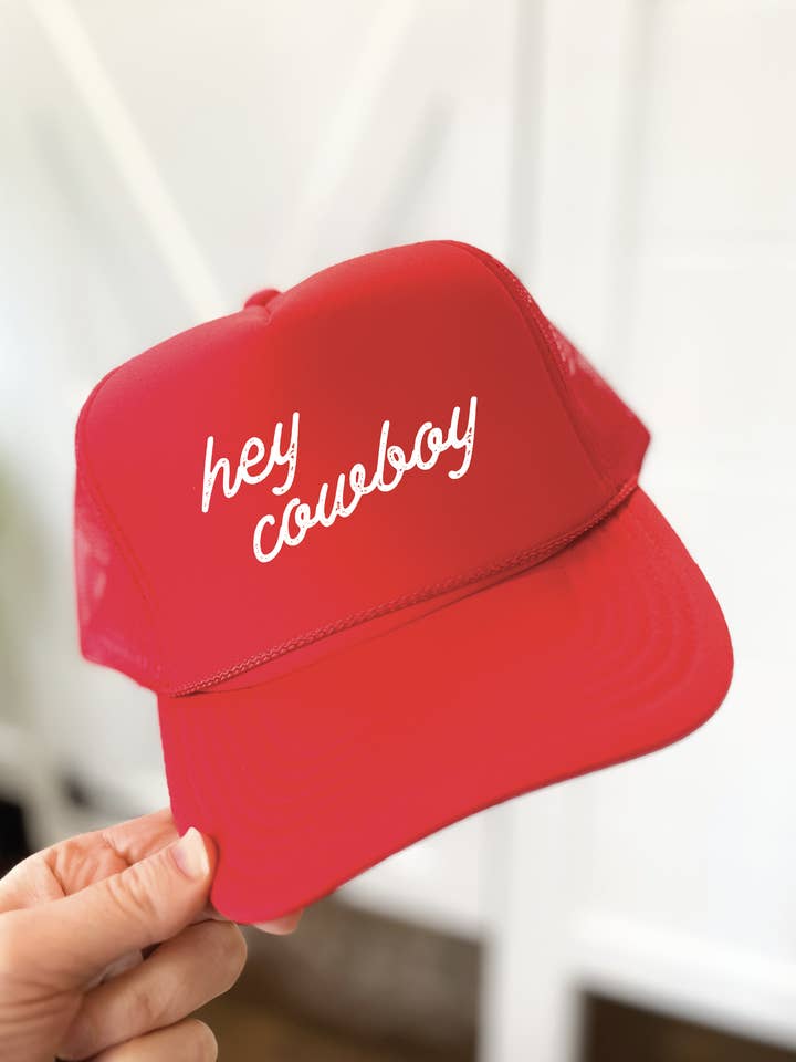 Hey Cowboy Cap for wholesale by Blonde Ambition Apparel & Designs