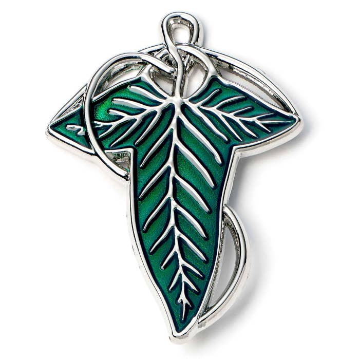 Collectors Outpost - Wholesale Lapel Pin/Button - Lord of the Rings Elven Leaf Brooch Enamel Pin