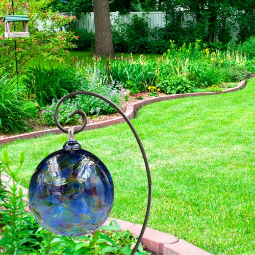 Boise Art Glass – wholesale Outdoor ornament/decor – Hanging Glass Garden Globe Ornament