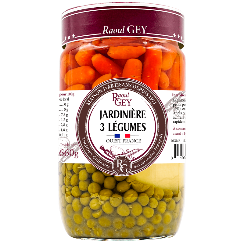 Maison RGEY - Wholesale Pickled Vegetables - Vegetable Garden 72cl - Raoul Gey - 15570