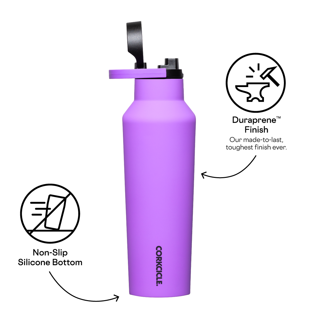 CORKCICLE - Wholesale Water Bottle - Sport Canteen - 20oz Varsity Purple4