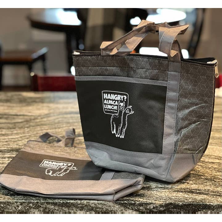 Saco de almoço temático de alpaca por atacado de Carolina Pride Pastures