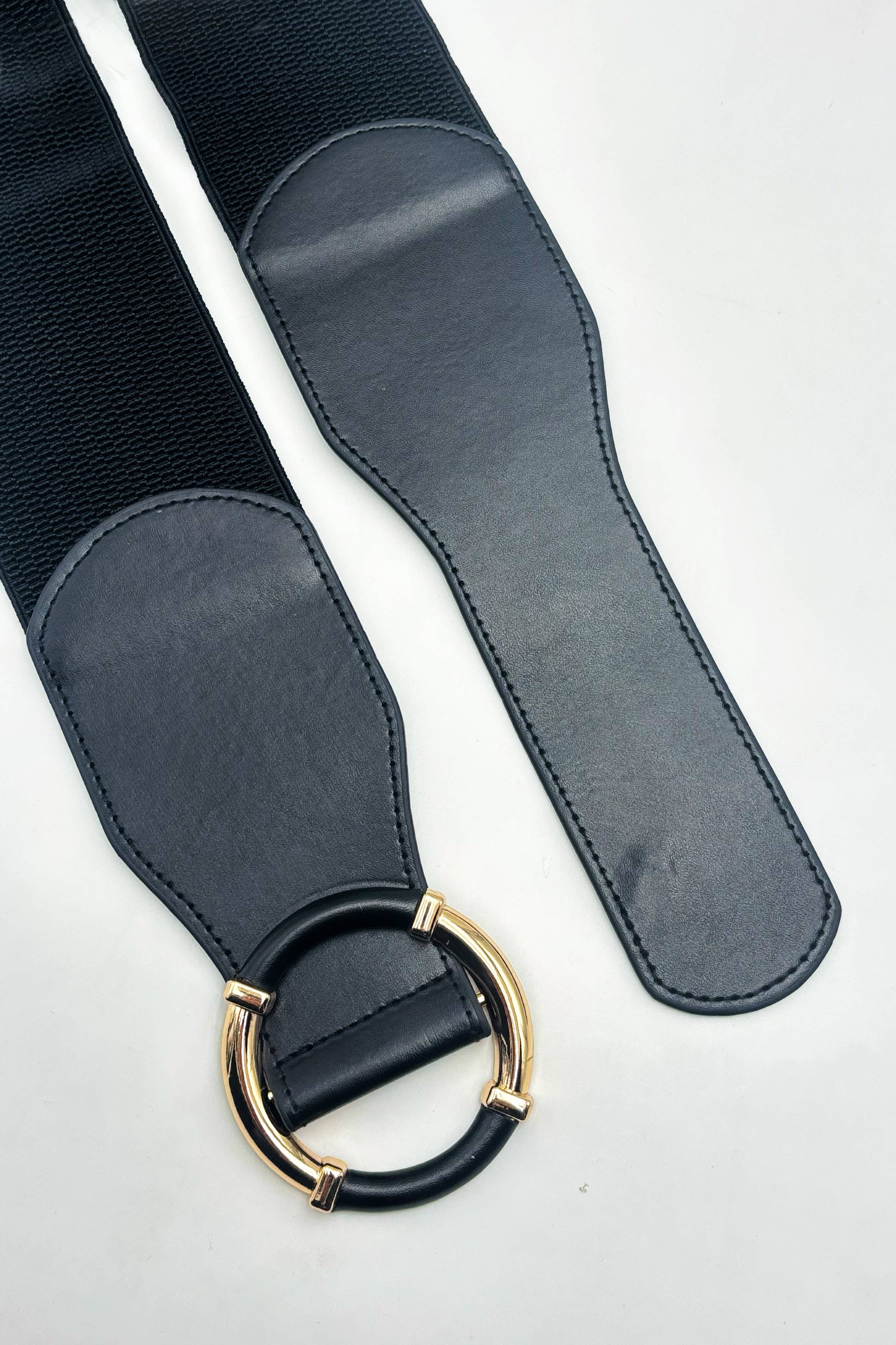 BYREN | ÉLINE L'ATELIER - Wholesale Belt - Women's - Wide faux leather belt CT380