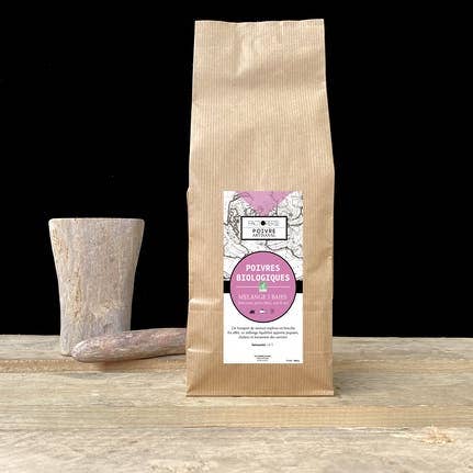 Miscela biologica di 5 frutti di bosco Miscela da 500 g per la vendita all'ingrosso da parte di Factorerie Poivres