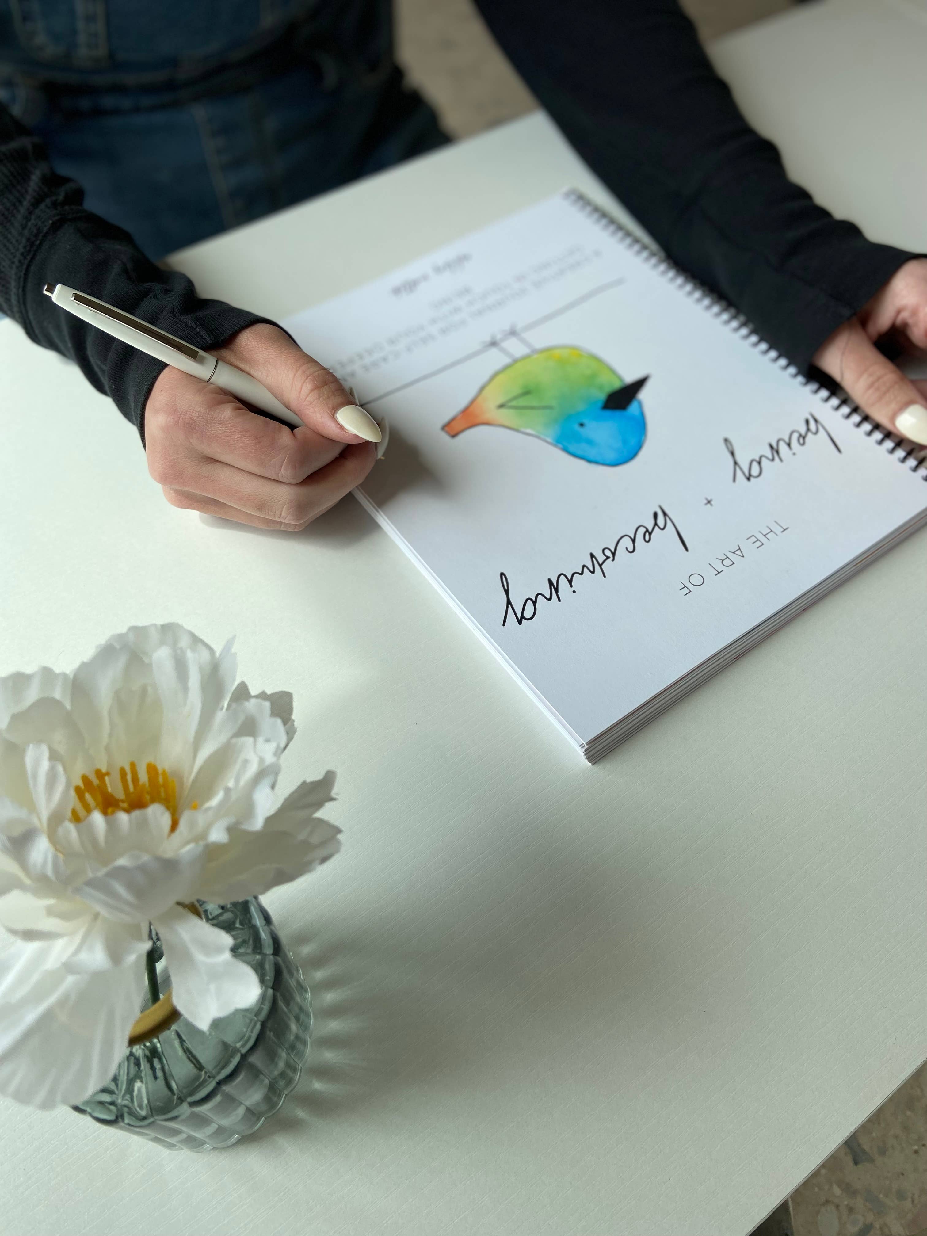 Ink + Splash – Engroshandel Dagbog – Workbook - The Art of Being + Becoming – En kreativ journal1