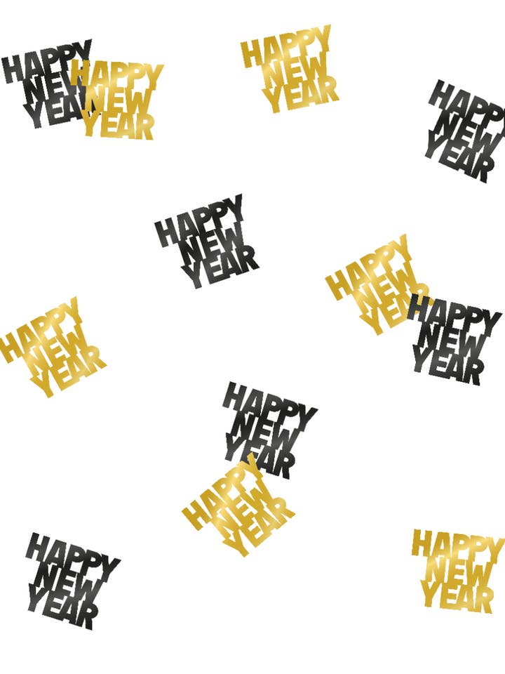 Klassigt festbordskonfetti - Gott nytt år för wholesale av PD Party