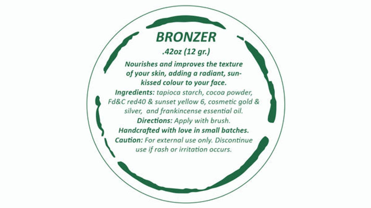 VIAI Beauty - Wholesale Bronzer - BENAT All-Natural Bronzer Loose Powder. Eco-Friendly9