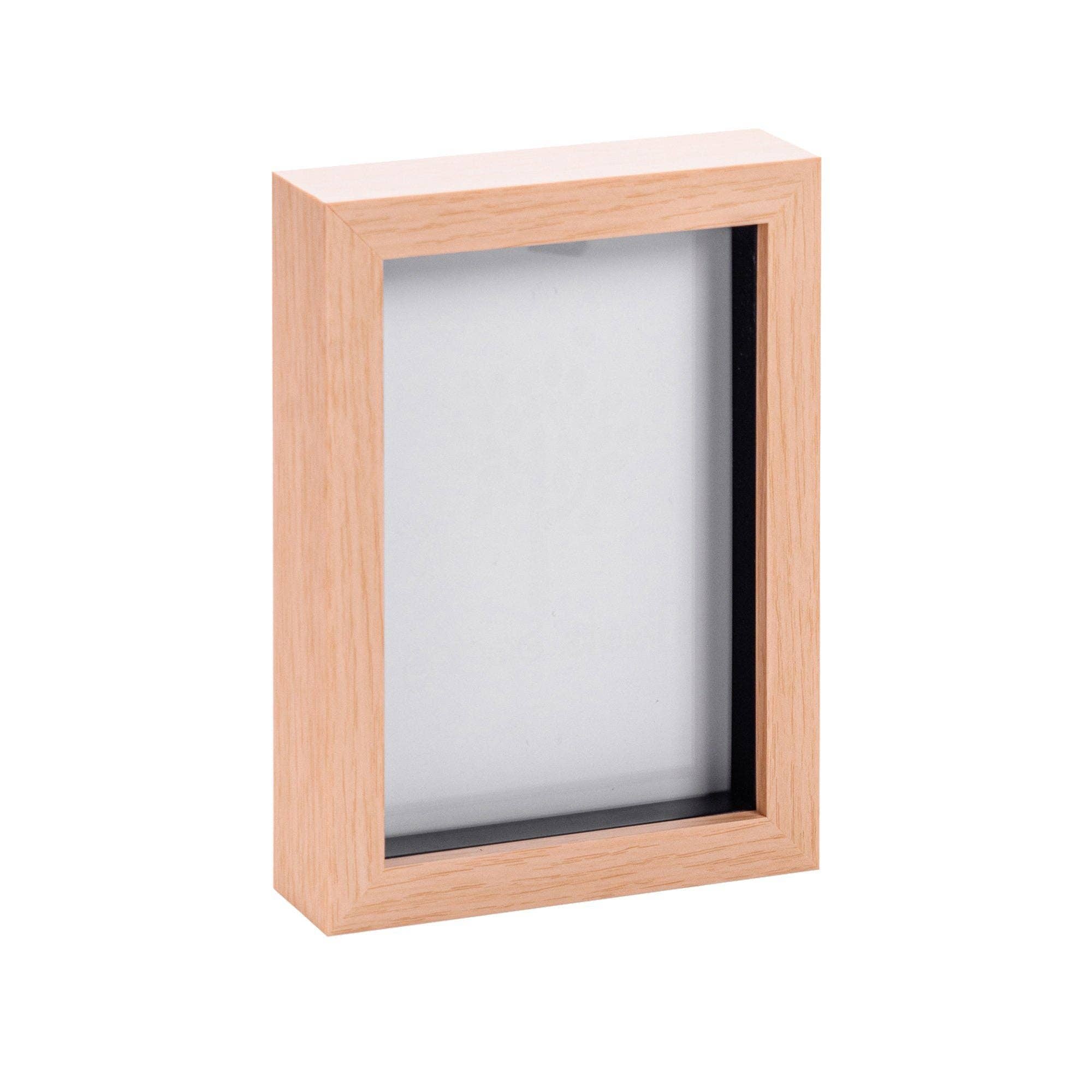 Rinkit Ltd - Wholesale Picture frame - Nicola Spring Box Photo Frame - 5x7 - Light Wood