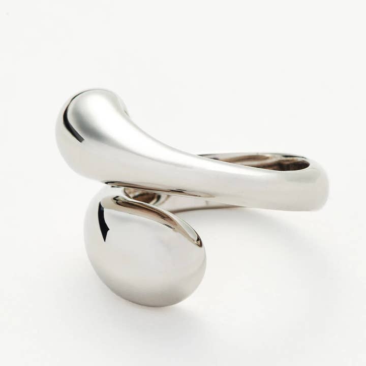 HoopLa - Wholesale Band/Stacked Ring - Modern Crossover Ring- Dome Band- Stainless Steel Ring8