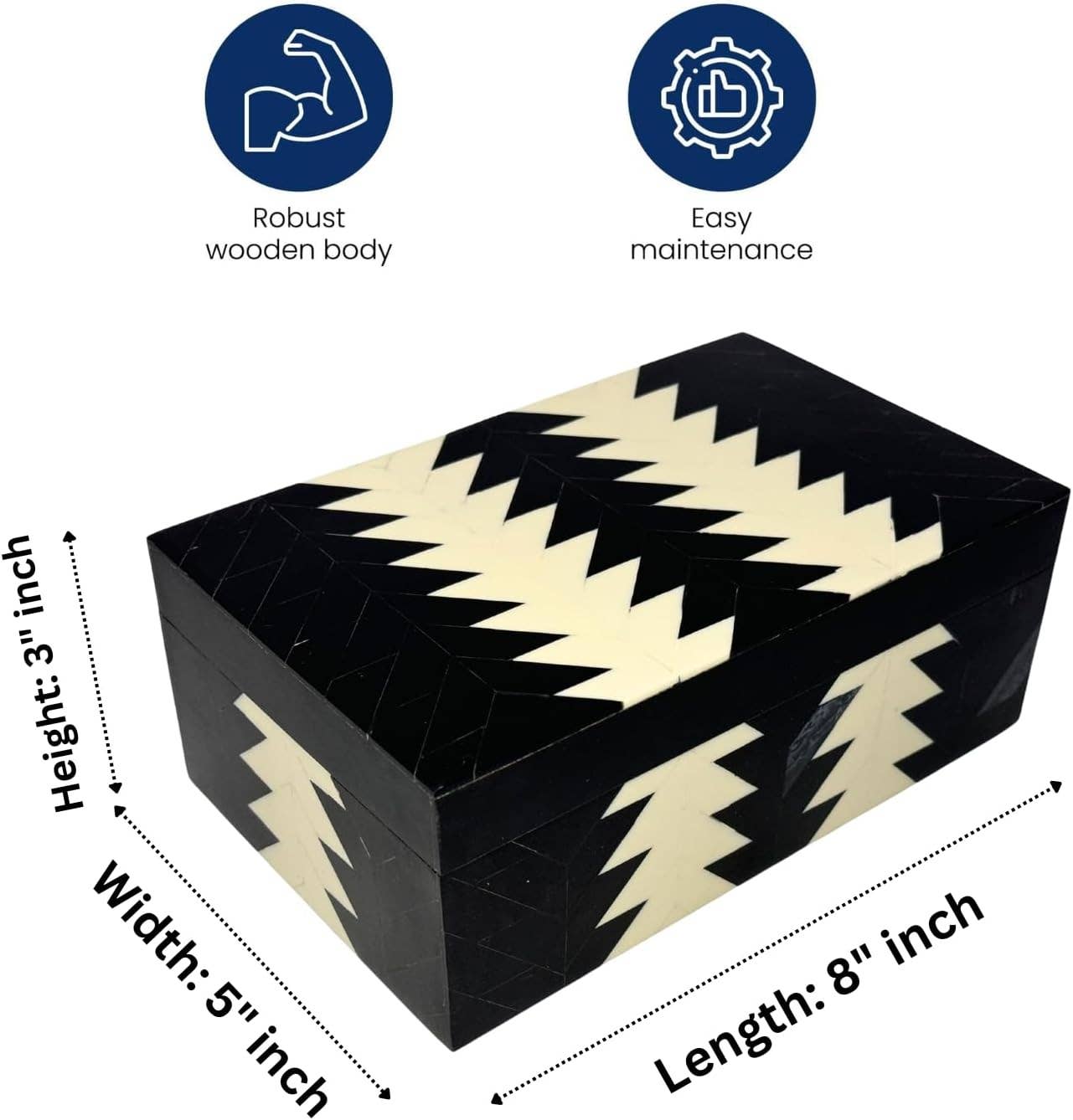 Perilla Home - Wholesale Decorative Box - Makalu Decorative Box1