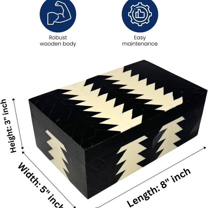 Perilla Home - Wholesale Decorative box - Makalu Decorative Box1