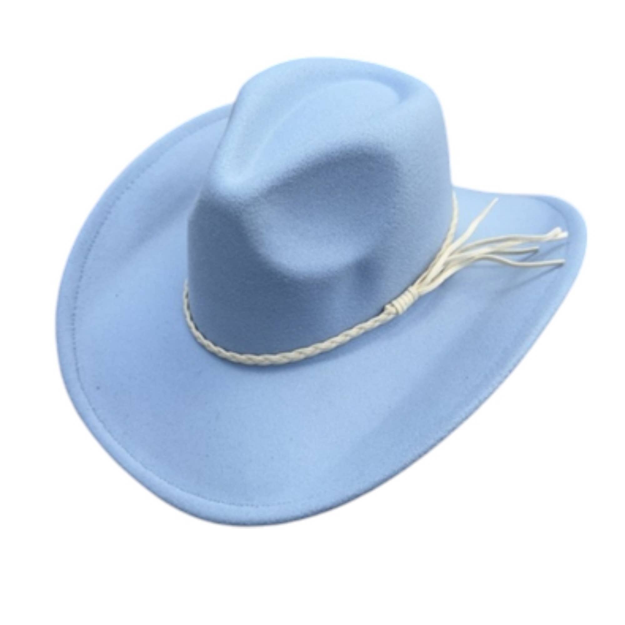Portia Hat - Wholesale Cowboy Hat - Unisex - Vegan Felt Cowboy Hat – Classic Western Style2