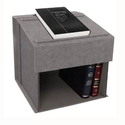 Similicuir gris Shtendable -M 12x12" pour la vente par A&M Judaica And Gifts