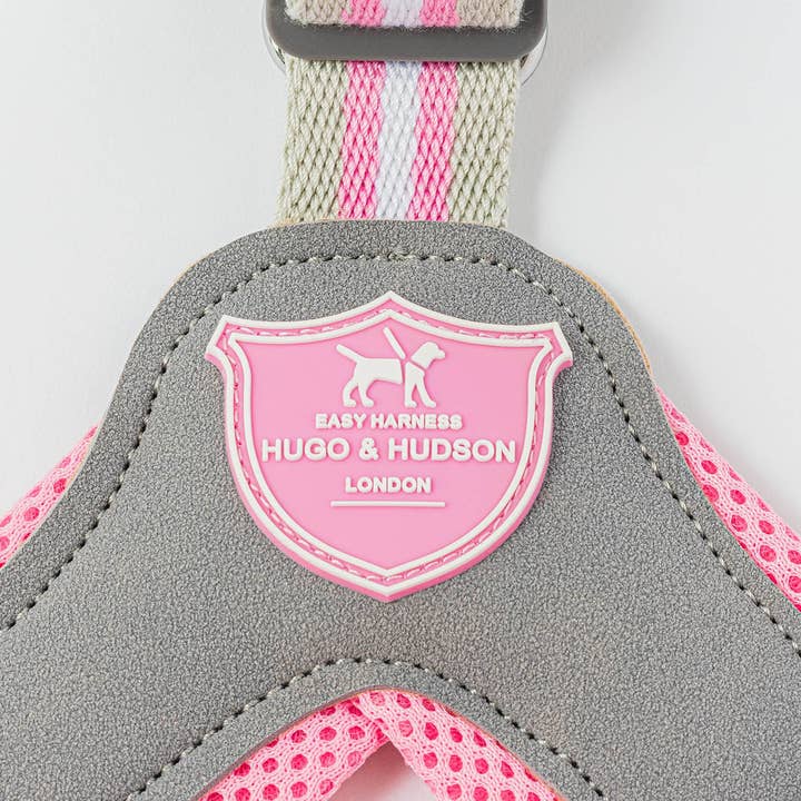 Hugo & Hudson - Wholesale Pet Harness - Dog - Easy Walk V Dog Harness - Pink2