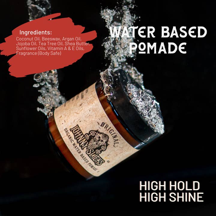 Johnny Slicks - Wholesale Hair Pomade - Men's - Organic Water Based Pomade