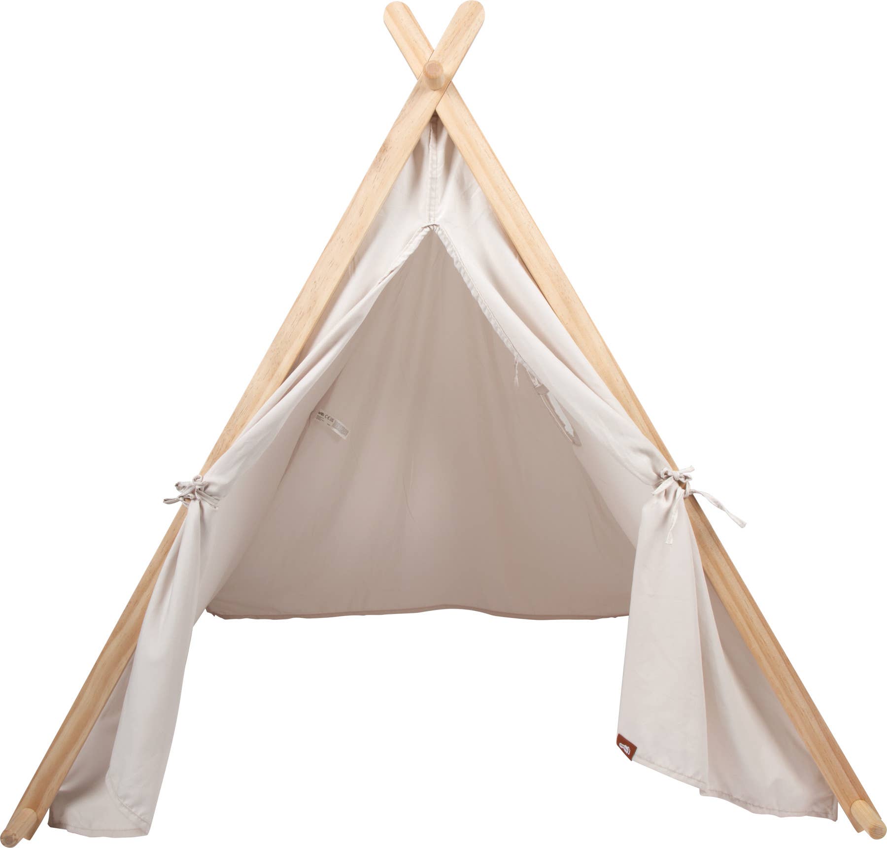 small foot - Wholesale Teepee - Kids - Play Tent Natural White | Playhouses and Tents | Wooden Toys4