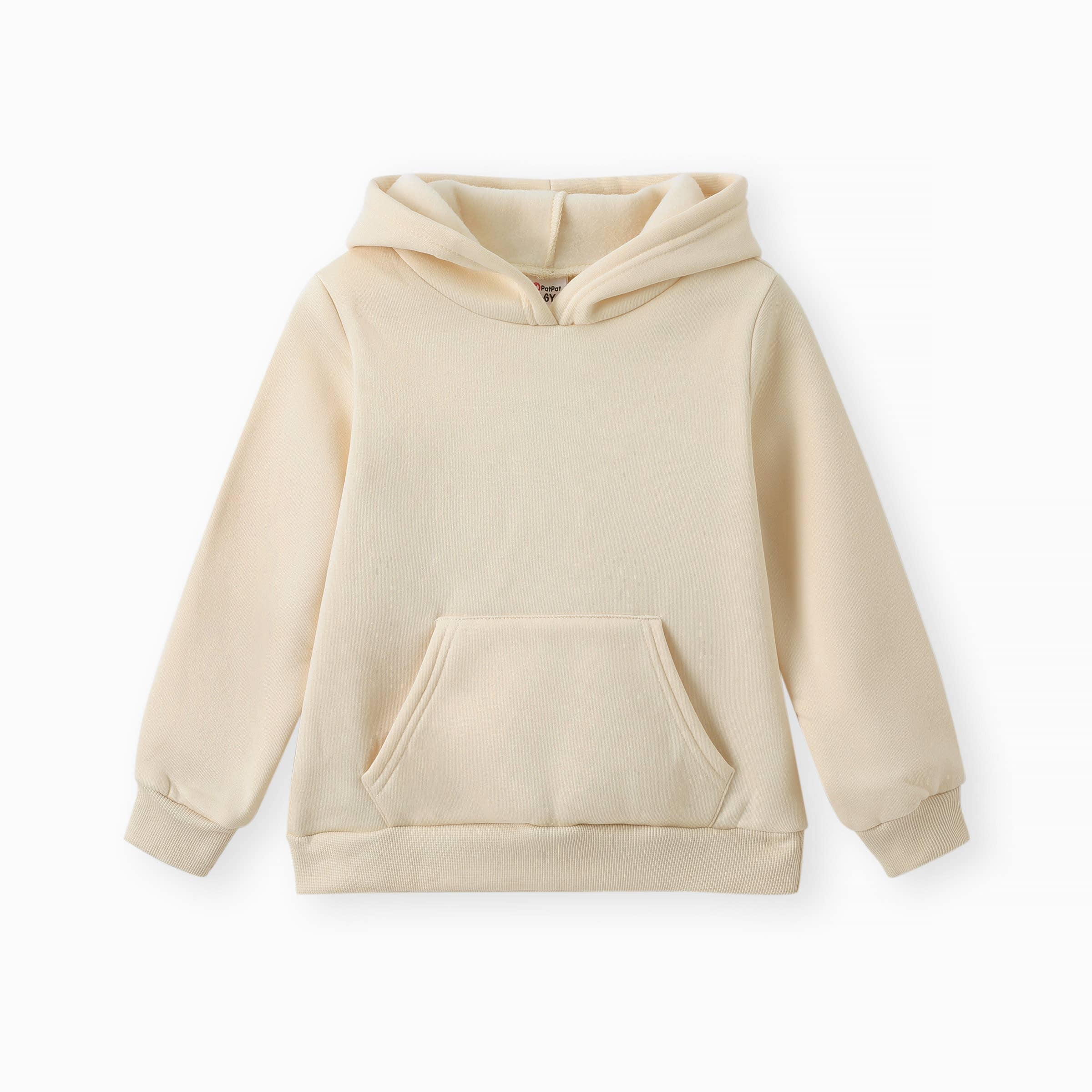 PatPat - Venta al por mayor Sudadera con capucha - Niños - Sudadera con capucha de diseño unisex para niños con forro polar y bolsillos3