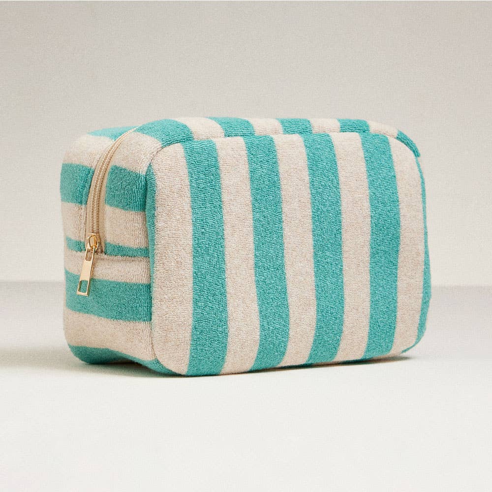 Sensibling Corp. - Wholesale Makeup/Cosmetic Bag - Striped Pattern Cosmetic Pouch Bag9