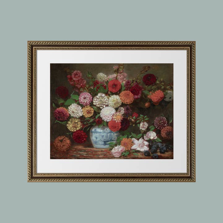 Sea to Skye - Wholesale Art Print - Harvest Bouquet Antique Art Print7