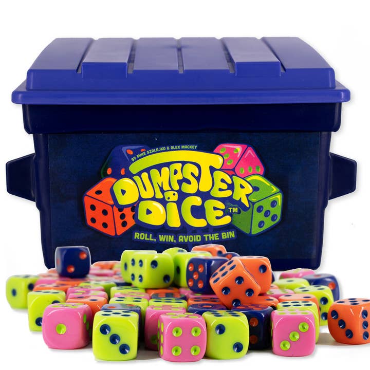 Sun Company / Big Discoveries - Wholesale Dice - Dumpster Dice - Fast-Paced Family Dice Game 2-4 Players