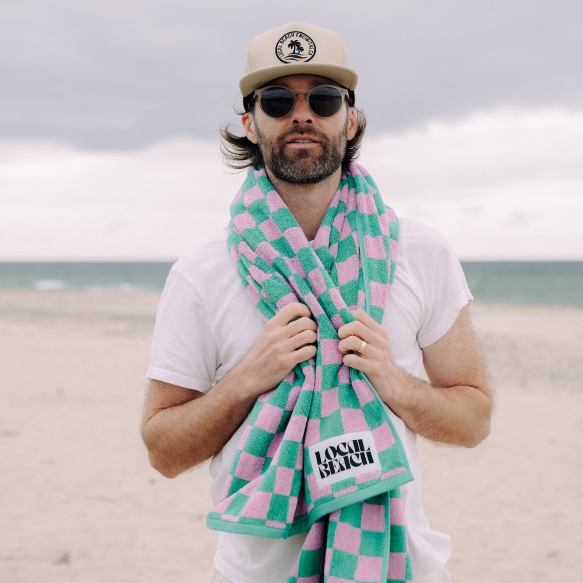 Local Beach – Engroshandel Strandhåndklæde – Checker Strand & Badehåndklæde12