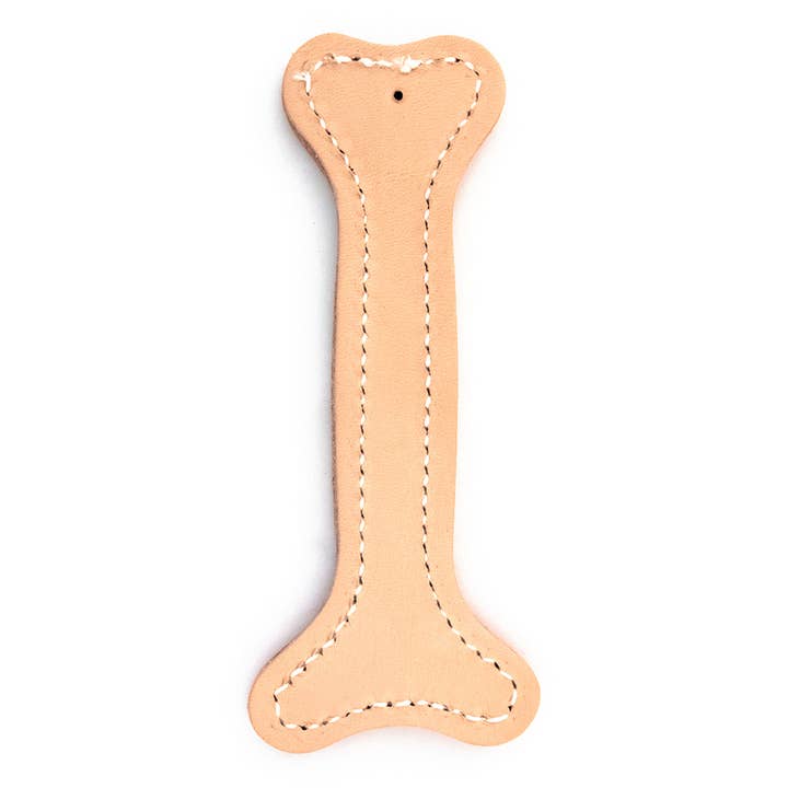 Brinquedo interativo para cães de couro natural por atacado de Auburn Leathercrafters