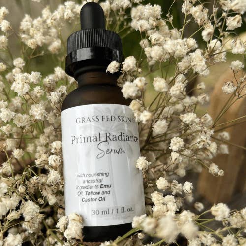 Sérum Primal Radiance pour la vente par Grass Fed Skin