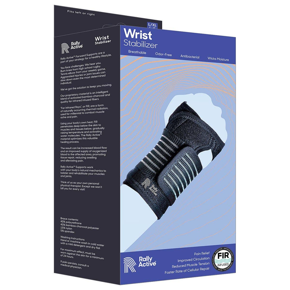 Rally Active - Vendita all'ingrosso Busto/tutore ortopedico - Rally Active - Stabilizzatore terapeutico per polso1