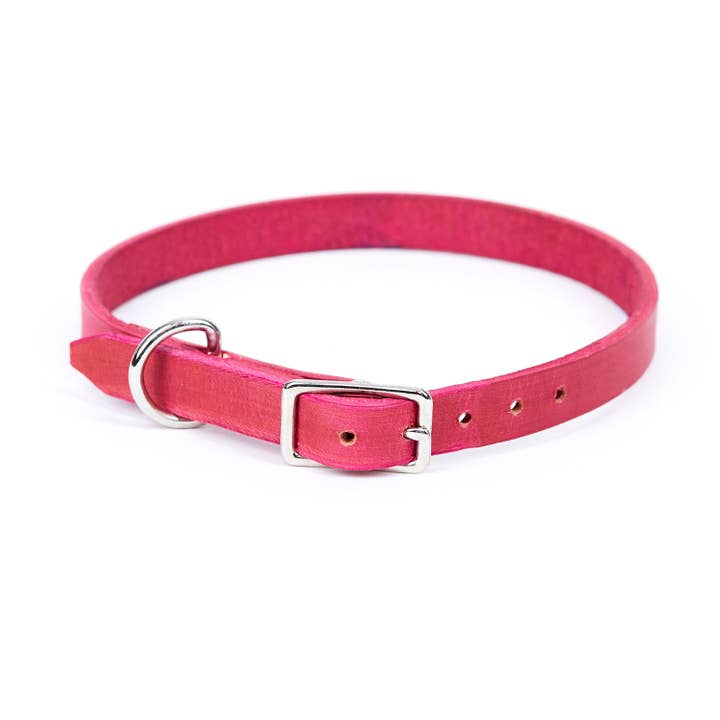Odell Design Studio – wholesale Pet collar – Dog – Medium Leather Dog Collar - Available in More Colors