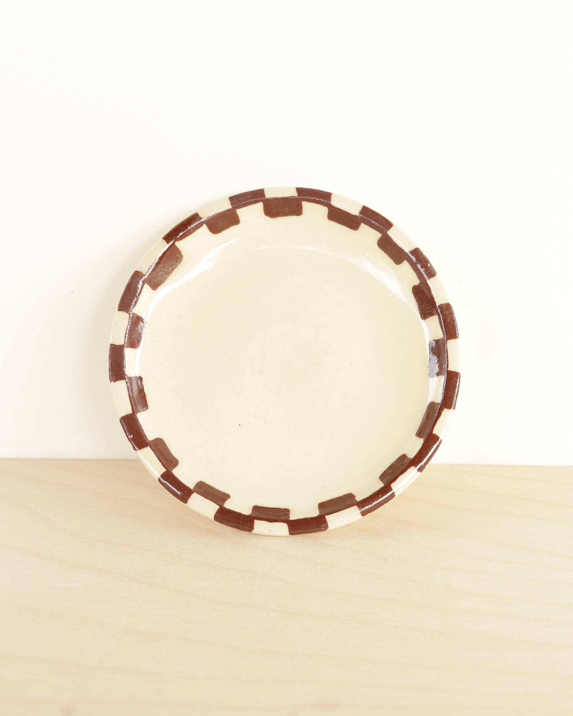 Nightshift Ceramics - Wholesale Jewelry Dish - Ceramic Mini Checkerboard Ring Tray2