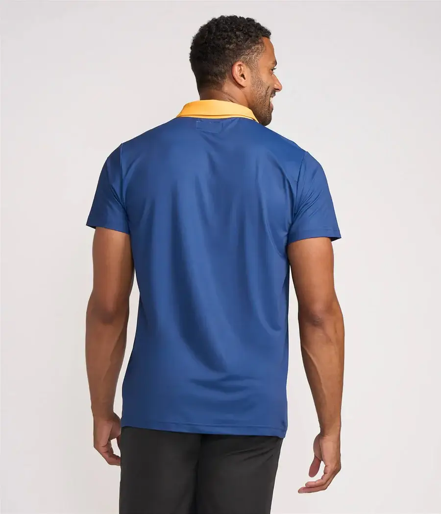 Tipsy Elves - Wholesale Polo - Men's - Slice of Sunset Golf Polo Shirt - Men's Striped Golf Apparel2