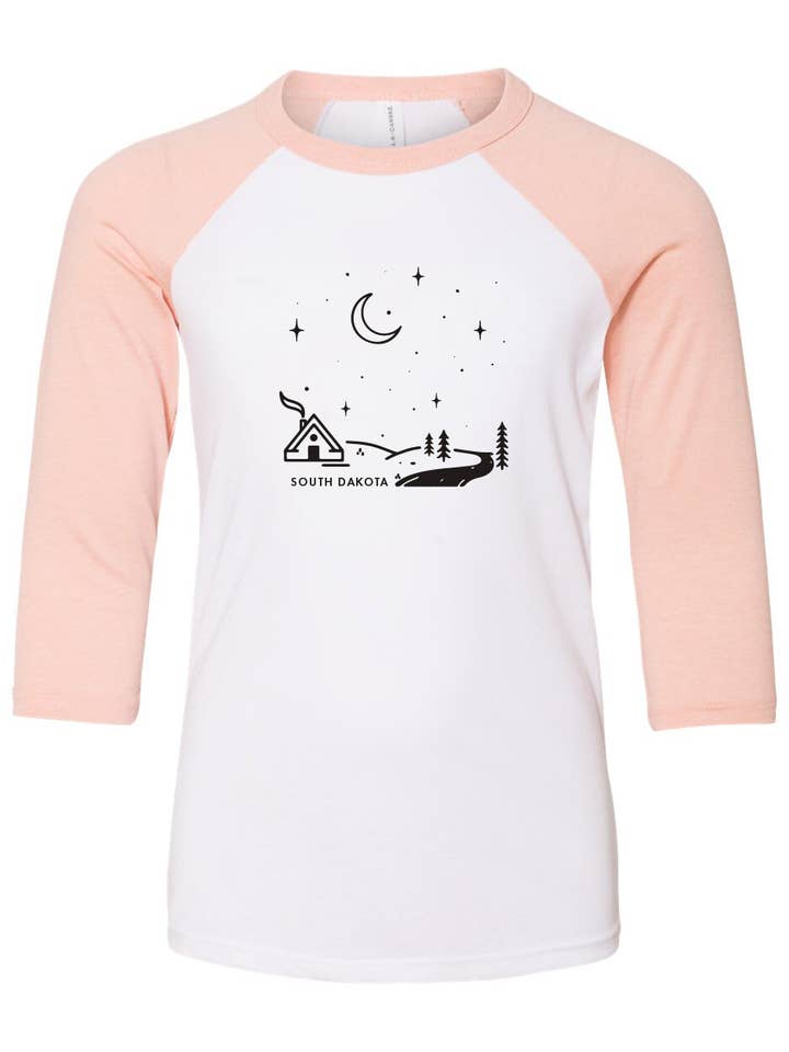 Scena notturna per bambini del South Dakota per la vendita all'ingrosso da parte di Homeplace Apparel