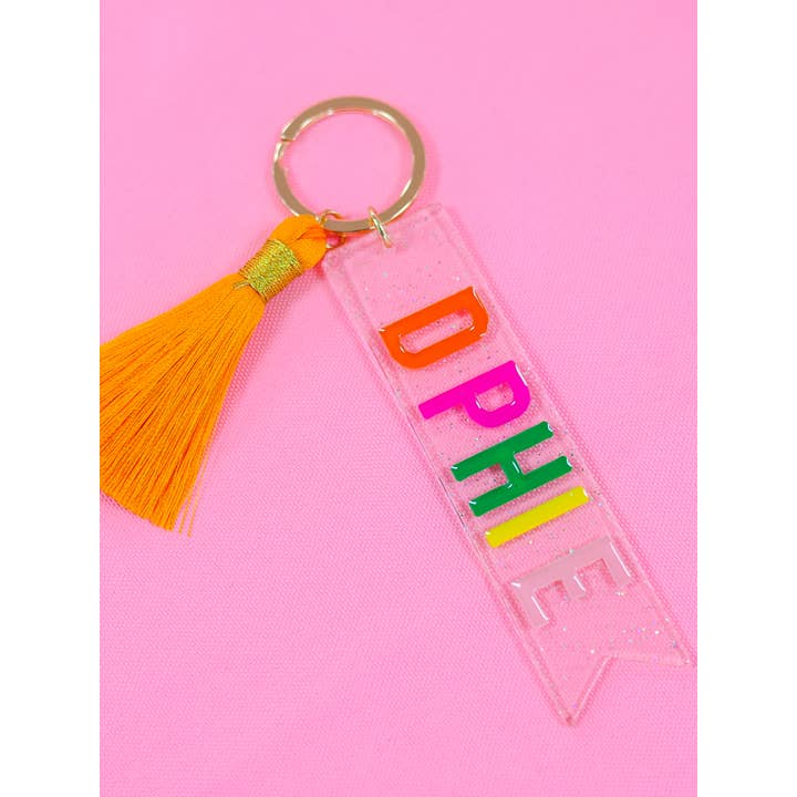 Duo Threads - Wholesale Keychain - Women's - Tassel Sorority Key Fob13
