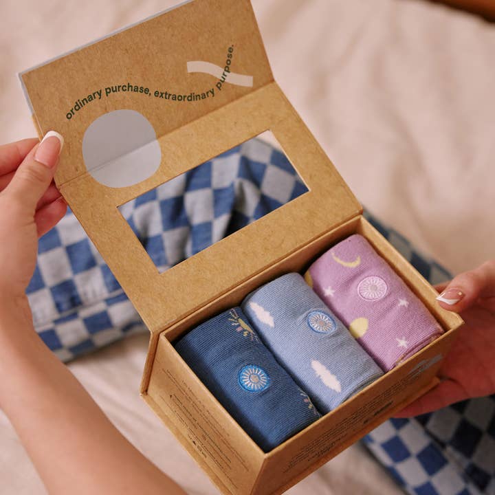 Conscious Step - Wholesale Socks - Unisex - Boxed Set Socks that Support Mental Health