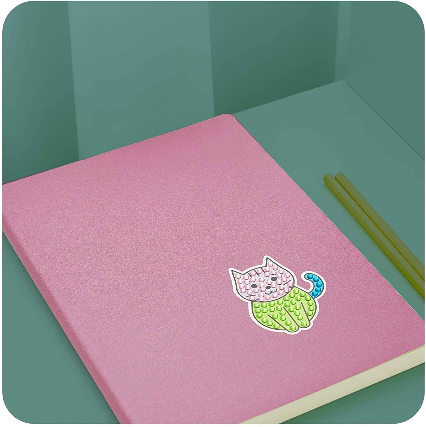 Dan&Darci - Vente Kit de bricolage – enfant - Kit de peinture aux gemmes pour enfants7