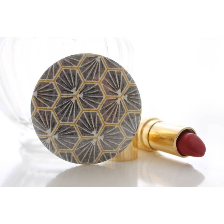 Specchietto tascabile Bella sun grigio per la vendita all'ingrosso da parte di Sabrina Trefle