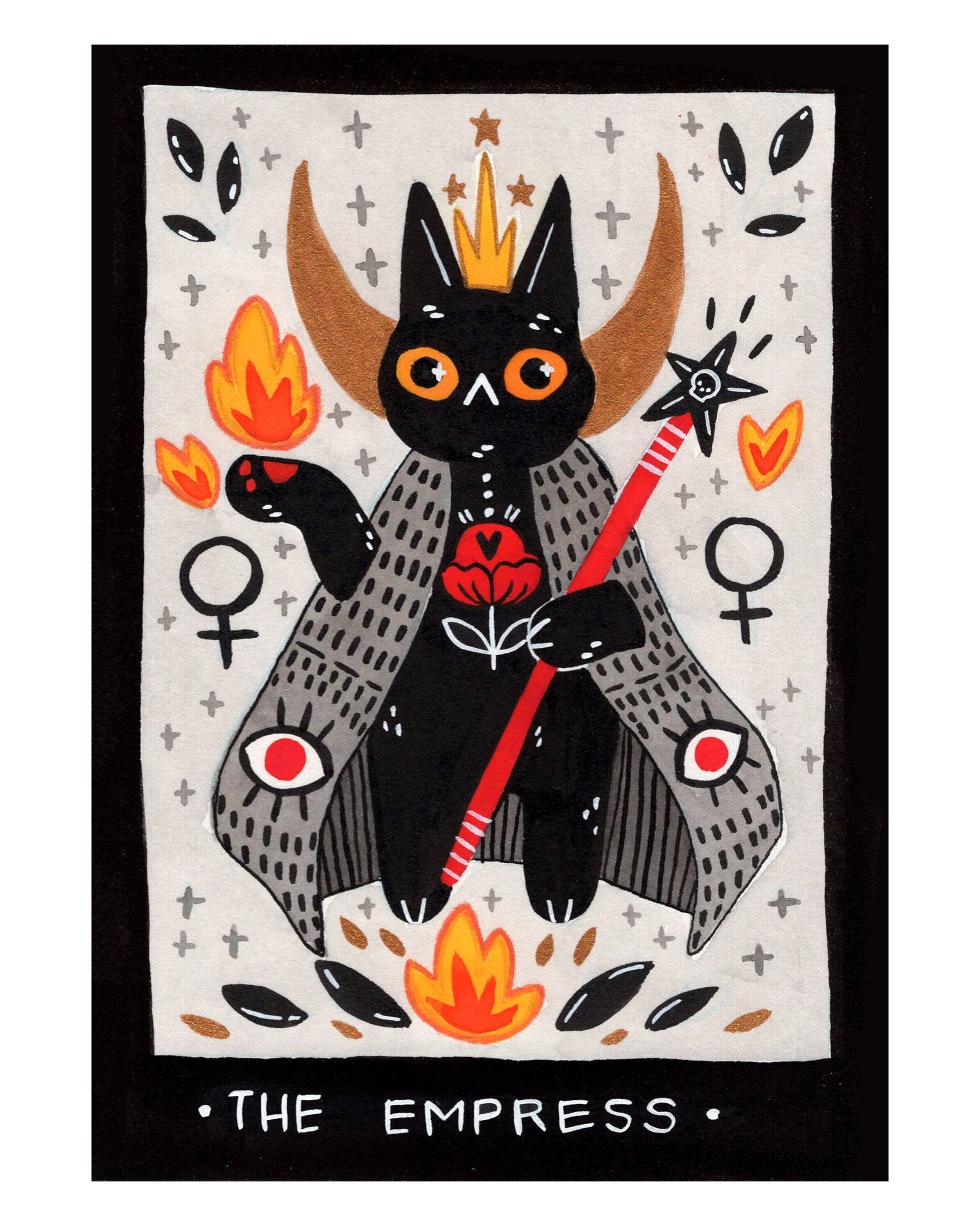 Heidiroo - Wholesale Art Print - The Empress print0