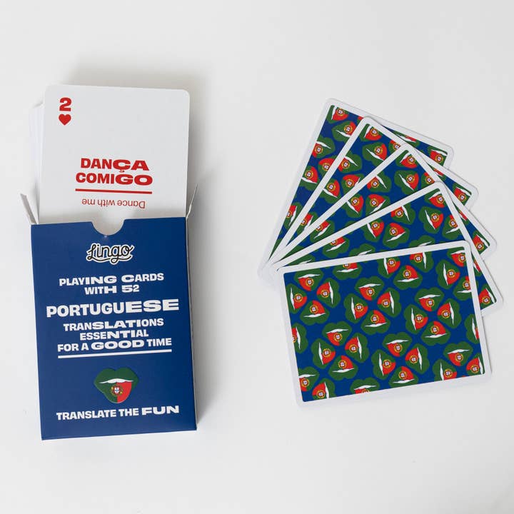 Lingo Playing Cards - Wholesale Playing Cards - Portuguese Lingo Playing Cards9