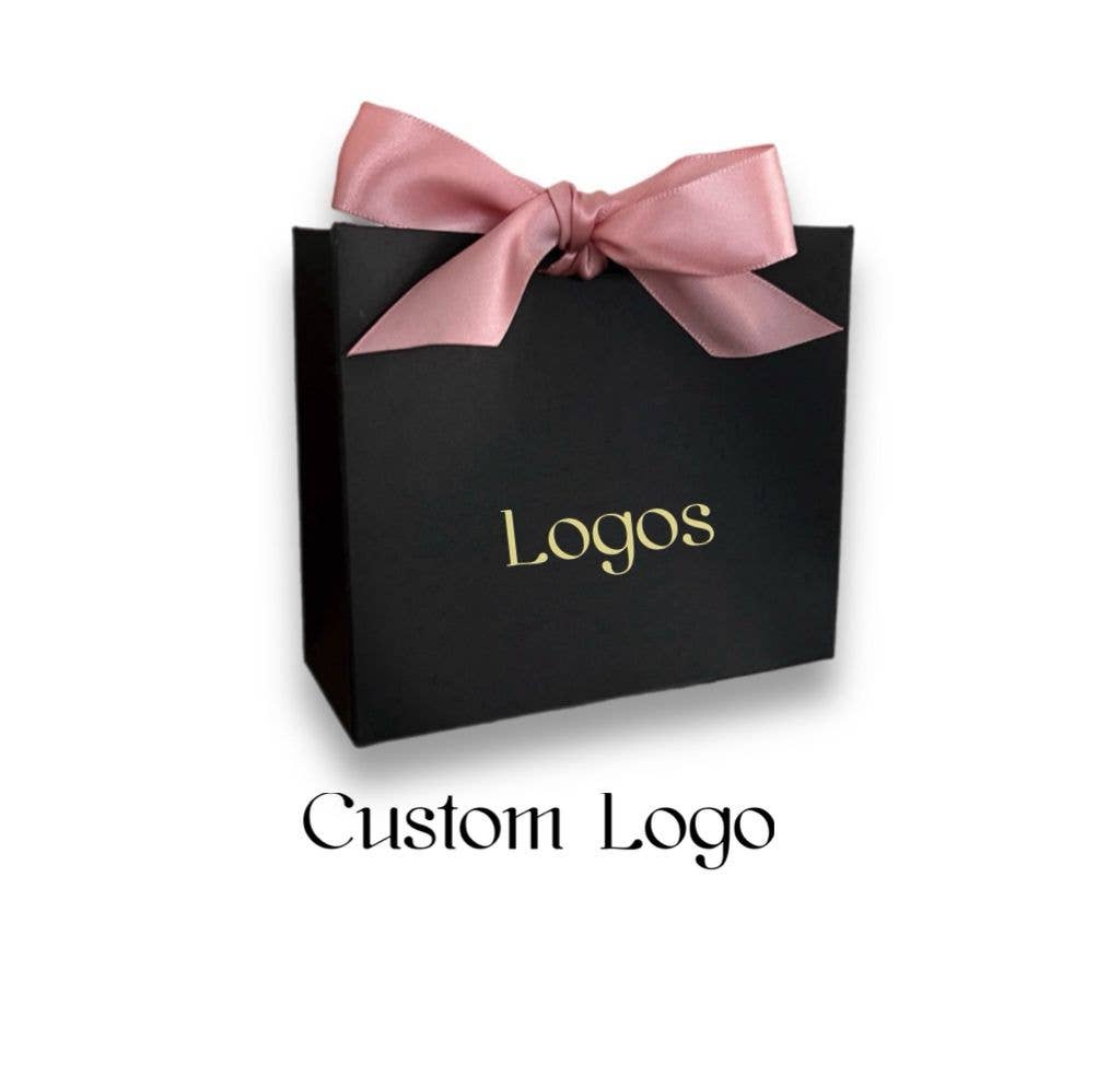 ANYGIFTGOODPACKINGBOX - Wholesale Gift Box - Black Elegant Gift Bag with Ribbon – Luxury Favor Wrap