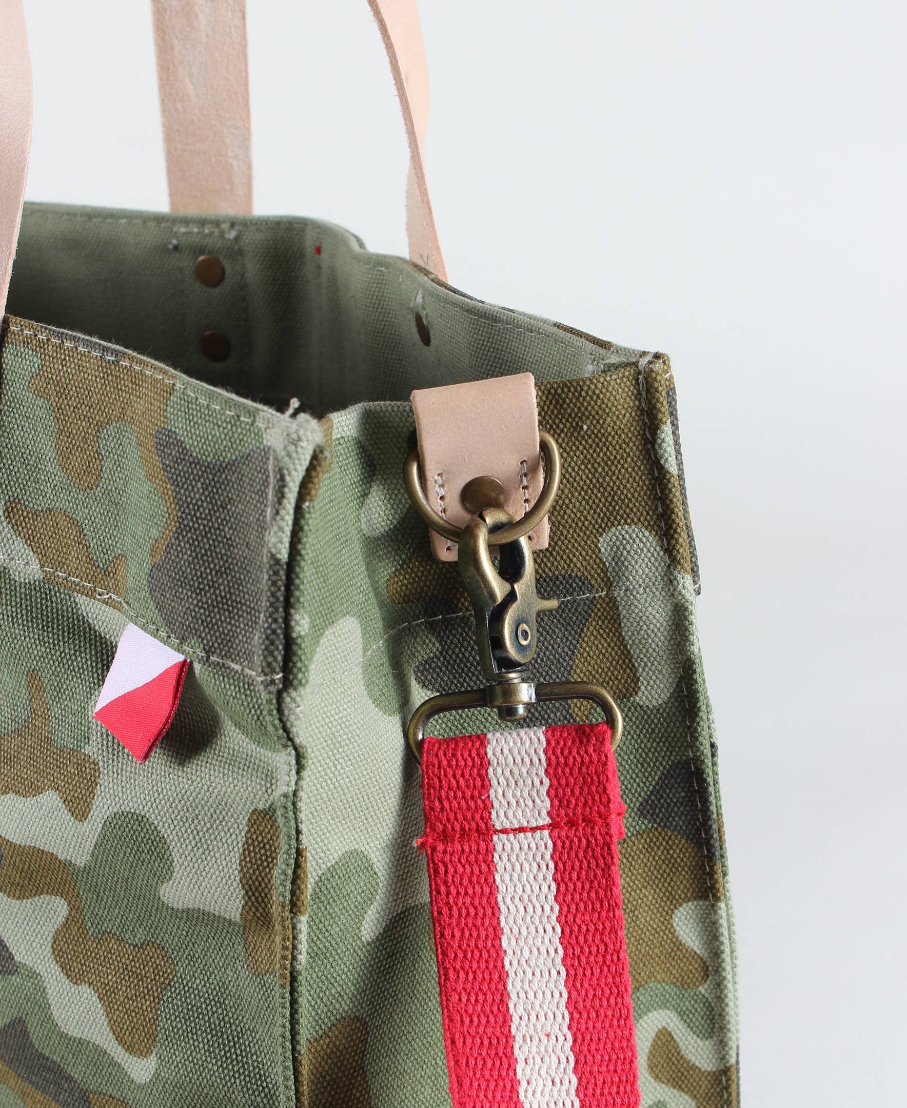ShoreBags - Wholesale Tote Bag - Women's - Mini Canvas Box Tote (Camo Venture)2