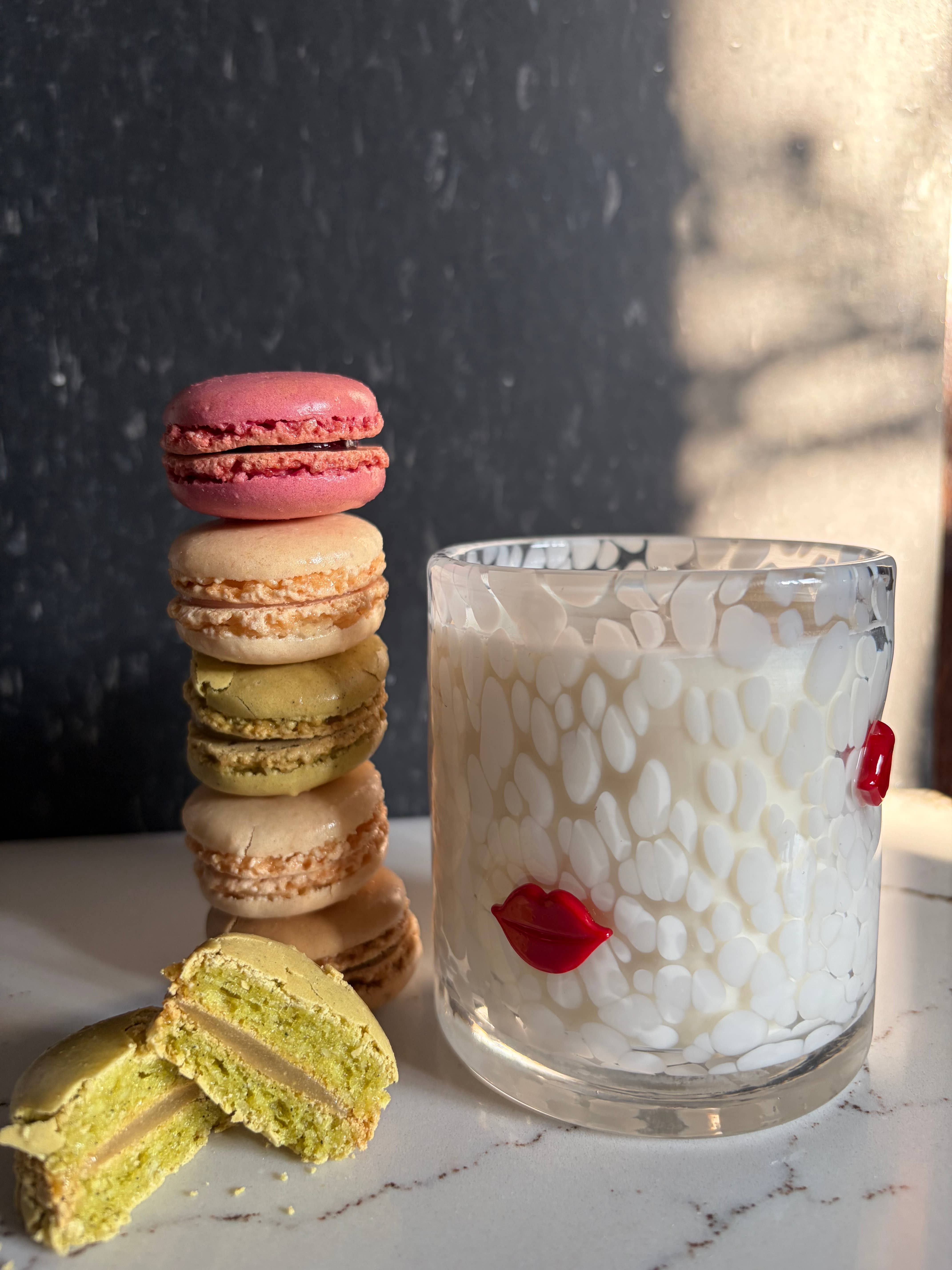 Ironwood Candle Co. - Wholesale Jar/Filled Candle - VALENTINES 2026 SOY CANDLE - Macaron Scent