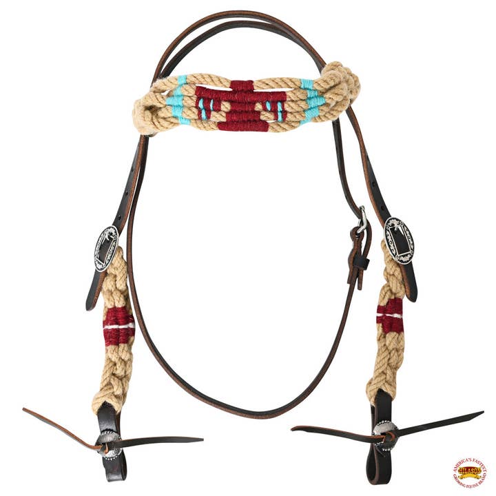 HILASON - Wholesale Horseback Riding Gear - Western Wool Headstall & Breast Collar Tack Set