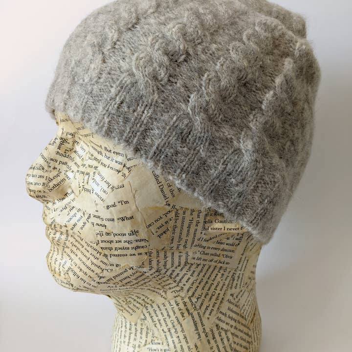 Frost Hats - Wholesale Beanie - Unisex - Cable knit yak/ alpaca blend beanie4