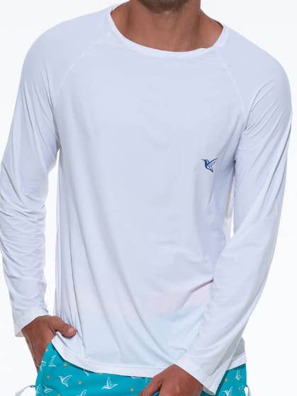 White Sun Hirt for wholesale by Kolibri