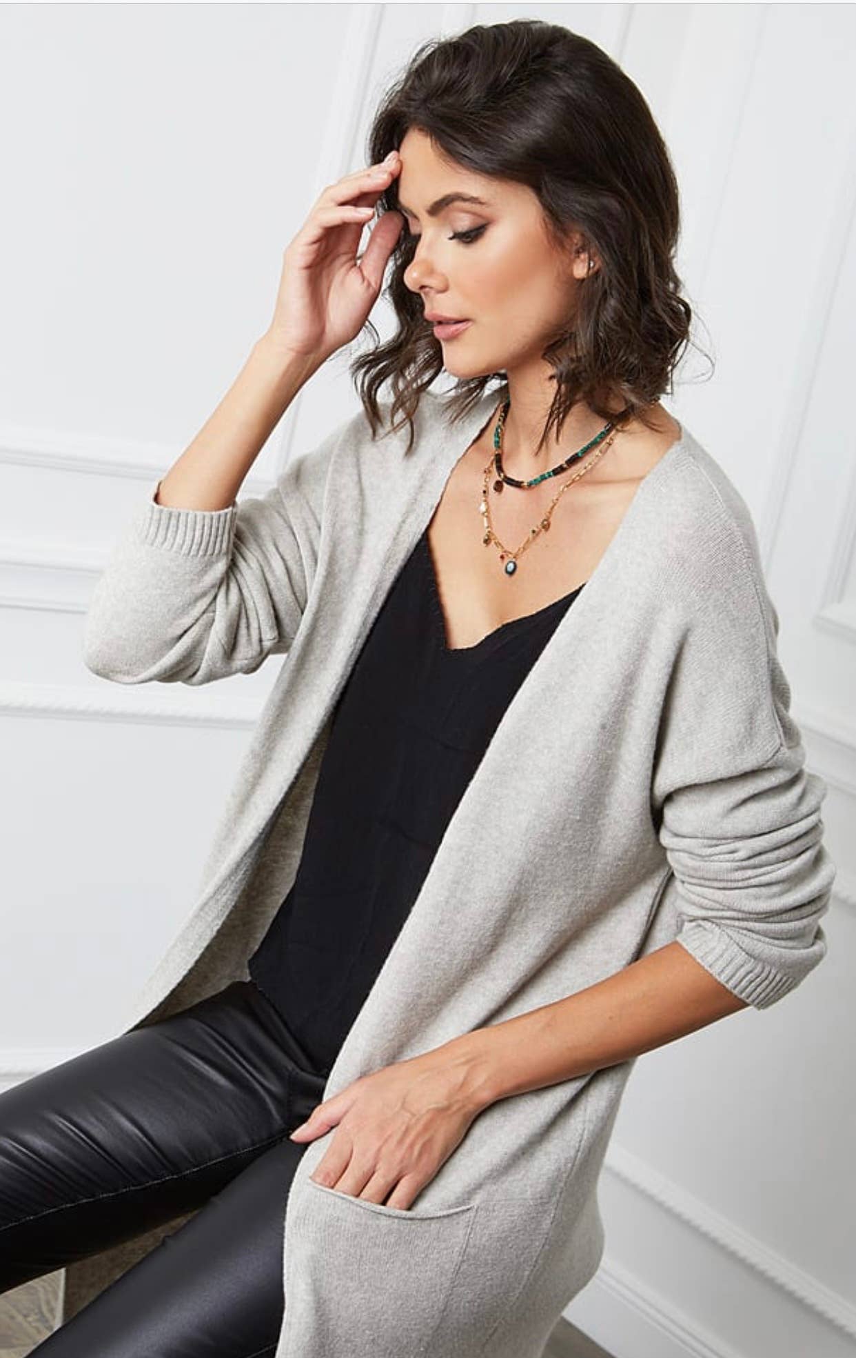 LÉA & LUC - Venta al por mayor Cárdigan - Mujer - Chaleco para mujer REF. 00734