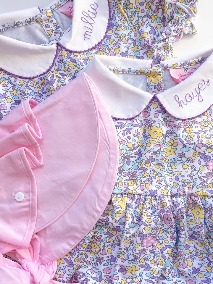 Sunshine Collection: Sunshine Floral Knit Bubble for wholesale by Josie Bee Clothing Co.