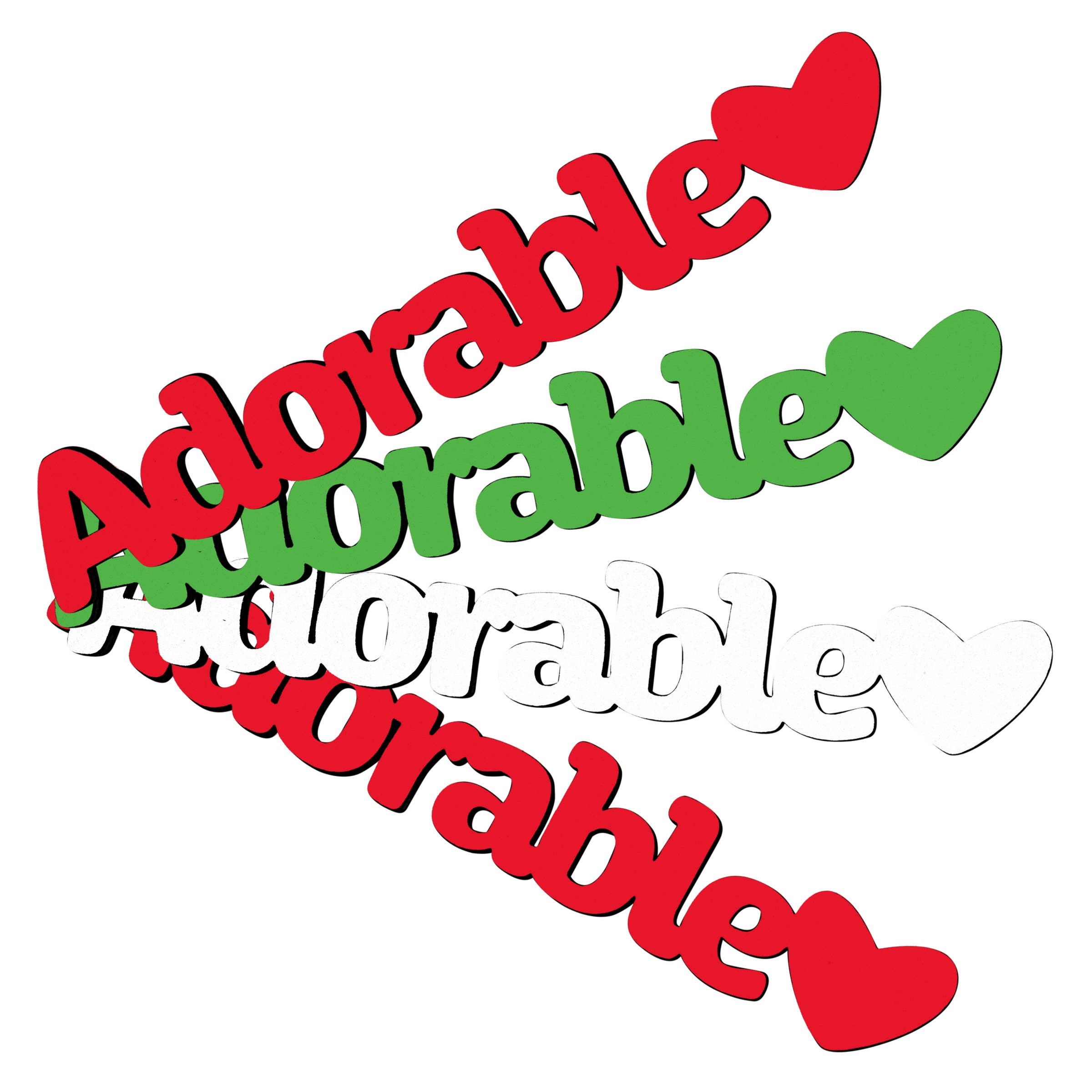 Spunky Fluff - Wholesale Magnet - Adorable Tiny Word Magnet, Cute Wood Word Photo Magnet15